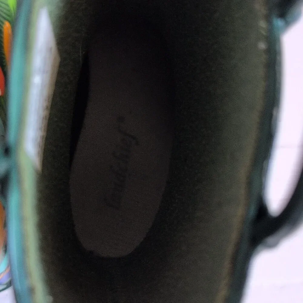 LandChief Dinosaur Rain Boots Kid Size 10 Dino World Green Waterproof Pull On 10